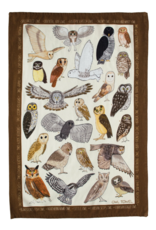 Unemployed Philosophers Guild Tea Towel | Owls