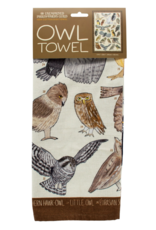 Unemployed Philosophers Guild Tea Towel | Owls