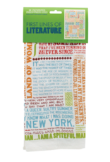 Unemployed Philosophers Guild Tea Towel | First Lines of Literature