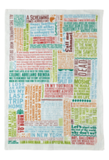 Unemployed Philosophers Guild Tea Towel | First Lines of Literature