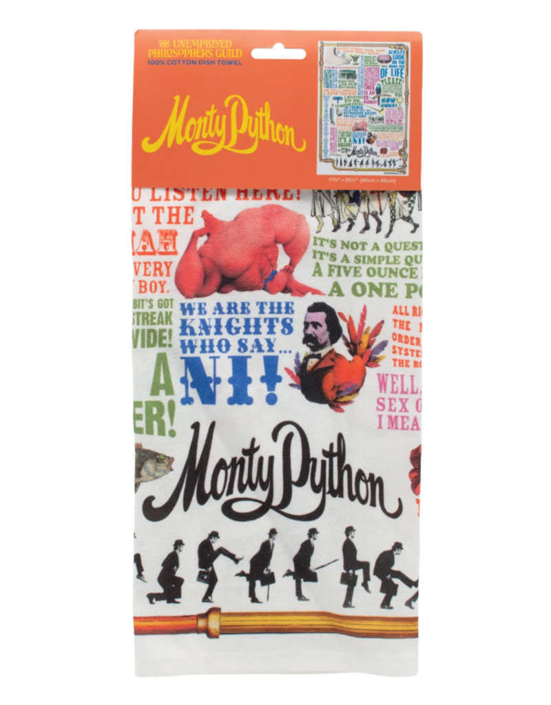 Unemployed Philosophers Guild Tea Towel | Monty Python