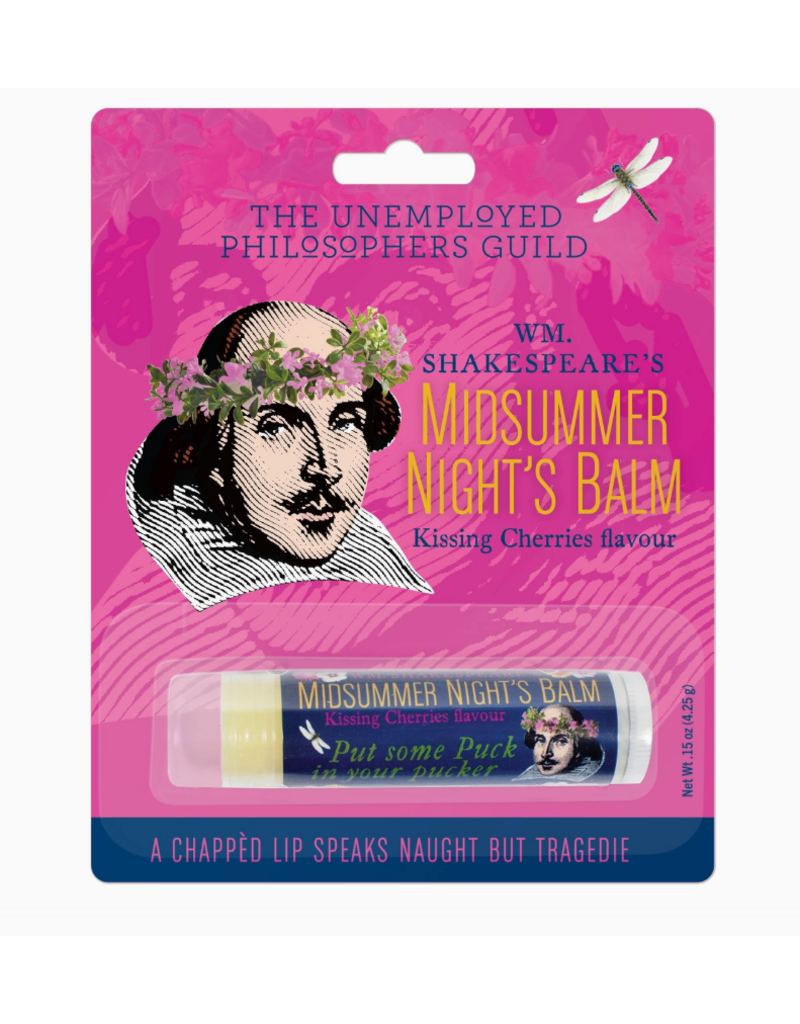 Unemployed Philosophers Guild Shakespeare's Midsummer Night's Lip Balm
