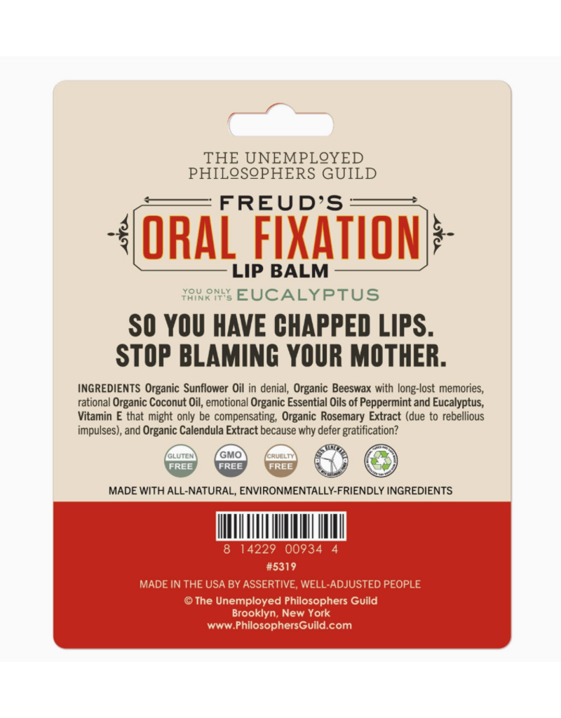 Unemployed Philosophers Guild Freud's Oral Fixation Lip Balm