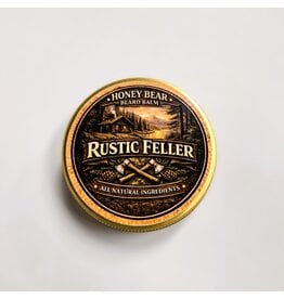 Honey Bear Beard Balm | Rustic Feller