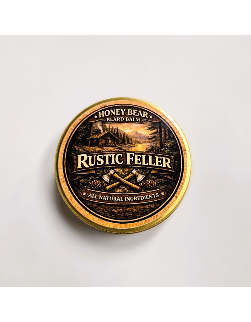 Honey Bear Beard Balm | Rustic Feller