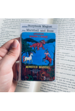 Marshall and Rose Bookish Wooden Magnet |  Dungeons & Dragons Monster Manual