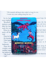 Marshall and Rose Bookish Wooden Magnet |  Dungeons & Dragons Monster Manual