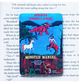 Marshall and Rose Bookish Wooden Magnet |  Dungeons & Dragons Monster Manual