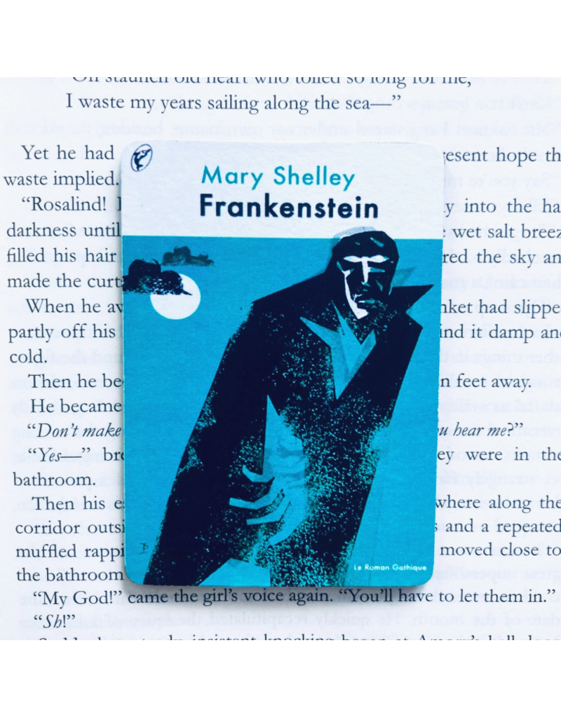 Marshall and Rose Bookish Wooden Magnet |  Frankenstein