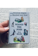 Marshall and Rose Bookish Wooden Magnet |  Winnie the Pooh