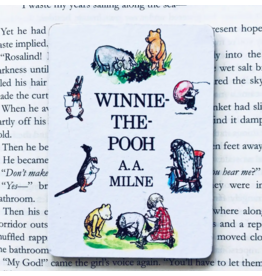 Marshall and Rose Bookish Wooden Magnet |  Winnie the Pooh