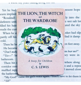 Marshall and Rose Bookish Wooden Magnet |  The Lion, the Witch, and the Wardrobe