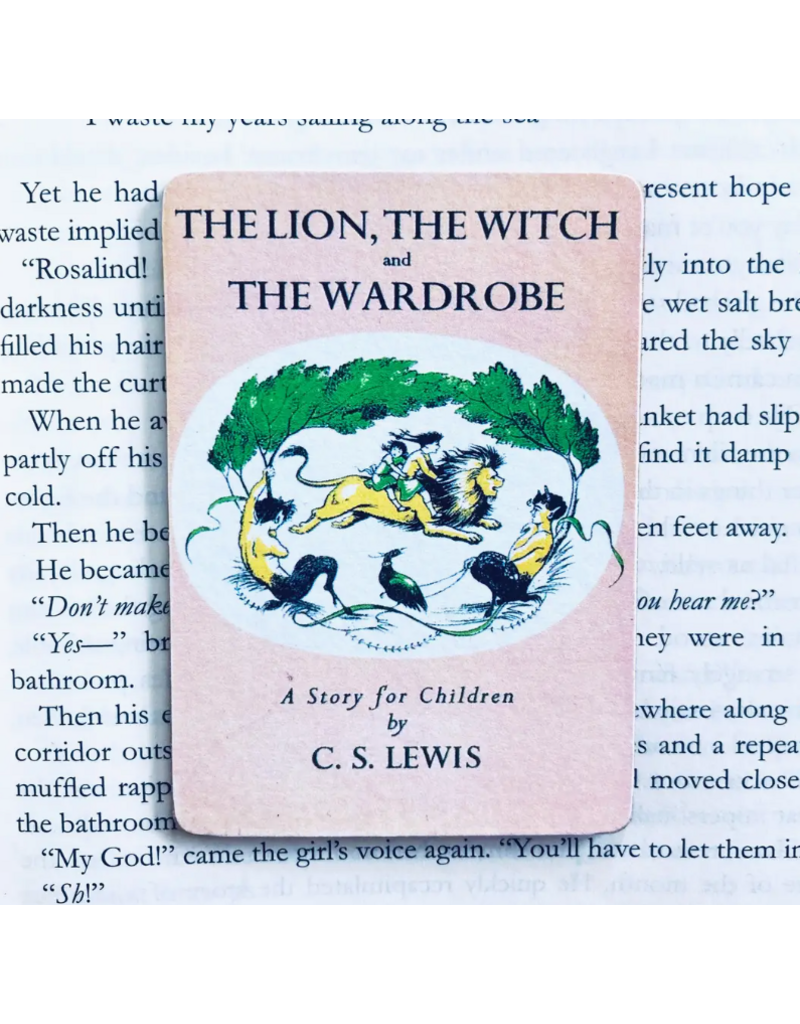 Marshall and Rose Bookish Wooden Magnet |  The Lion, the Witch, and the Wardrobe