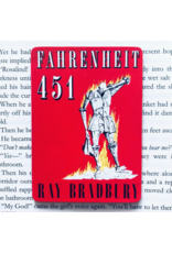 Marshall and Rose Bookish Wooden Magnet |  Fahrenheit 451