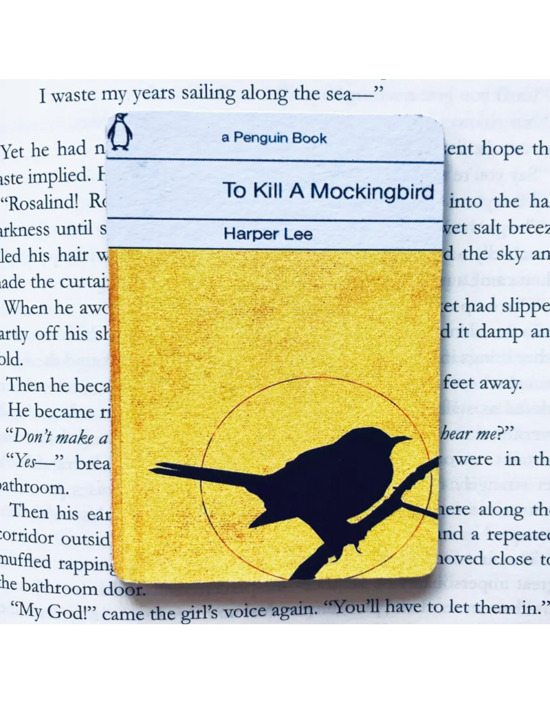 Marshall and Rose Bookish Wooden Magnet |  To Kill a Mockingbird