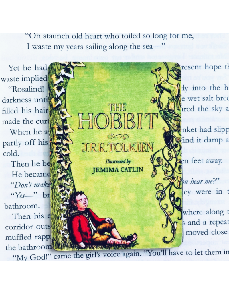 Marshall and Rose Bookish Wooden Magnet |  The Hobbit