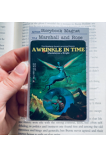 Marshall and Rose Bookish Wooden Magnet |  A Wrinkle in Time