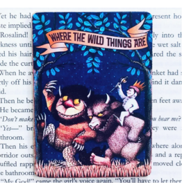Marshall and Rose Bookish Wooden Magnet |  Where the Wild Things Are