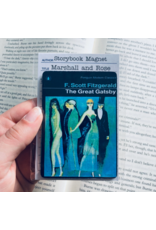 Marshall and Rose Bookish Wooden Magnet |  The Great Gatsby