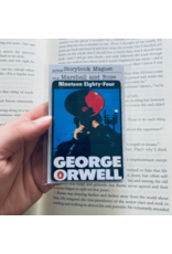 Marshall and Rose Bookish Wooden Magnet |  1984
