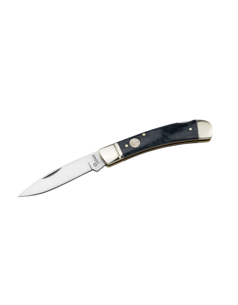 Böker Treebrand Lockback Knife | Smooth Grey | 110815
