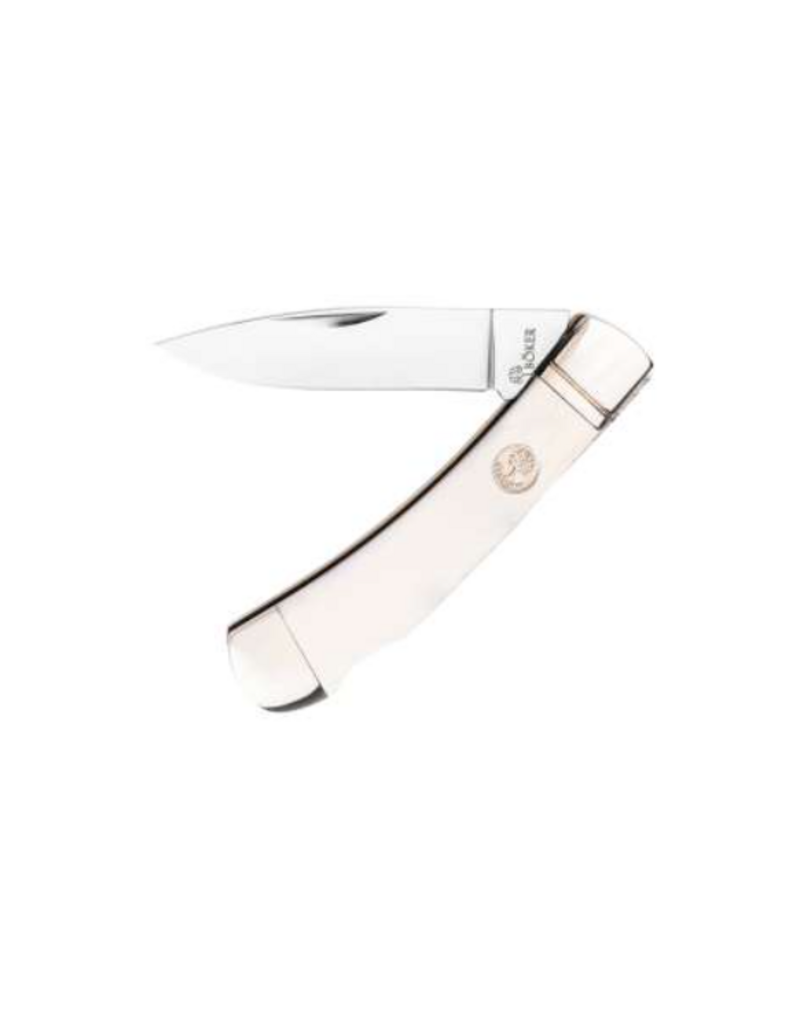 Böker Treebrand Lockback Knife | Smooth White | 110813