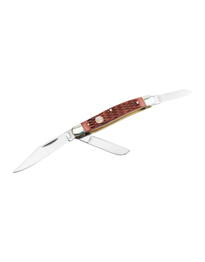 Böker Treebrand Stockman Knife | Jigged Brown | 110857