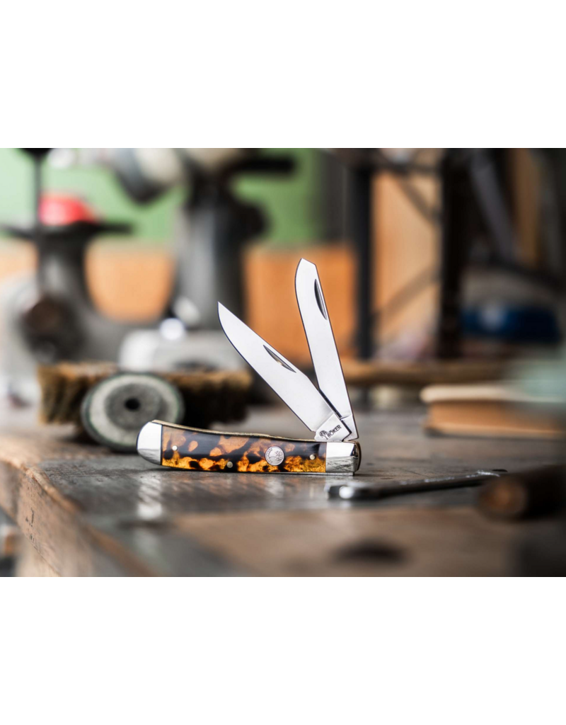 Böker Treebrand Trapper 2.0 Knife | Tortoise | 110810T