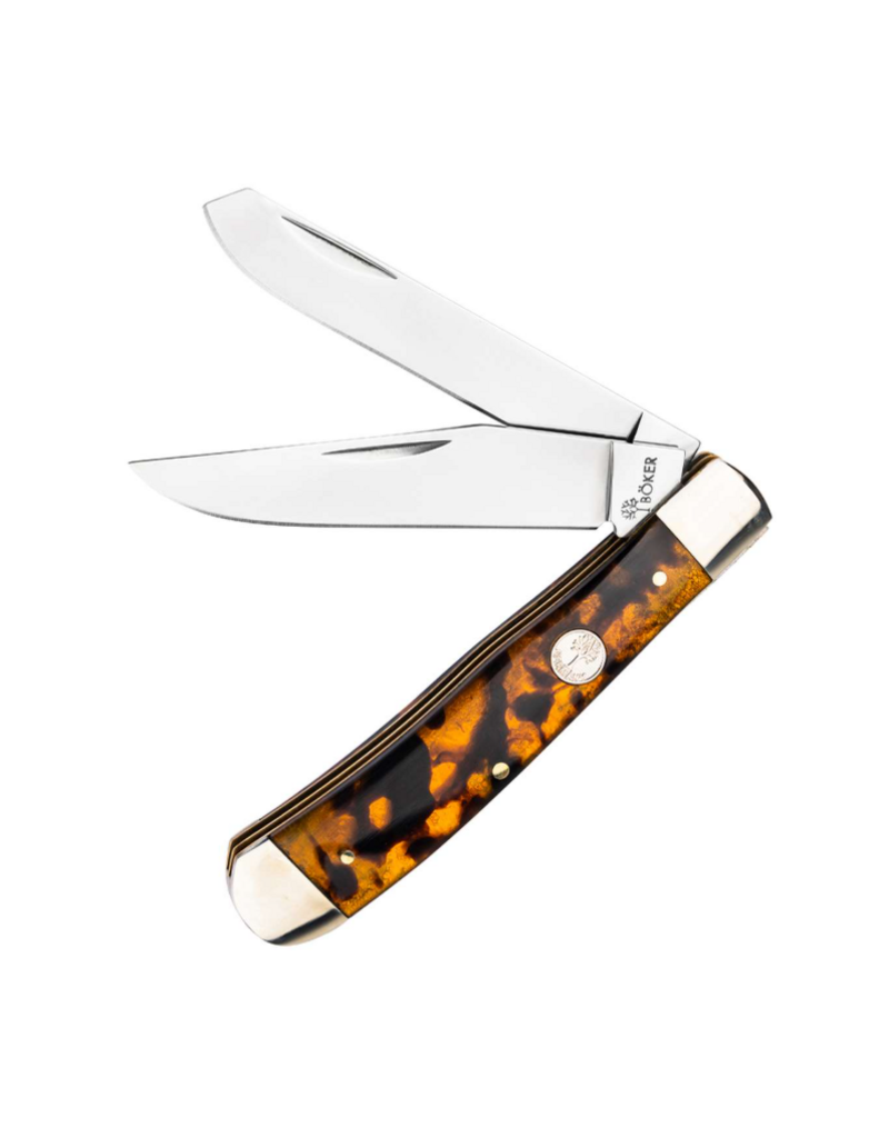 Böker Treebrand Trapper 2.0 Knife | Tortoise | 110810T