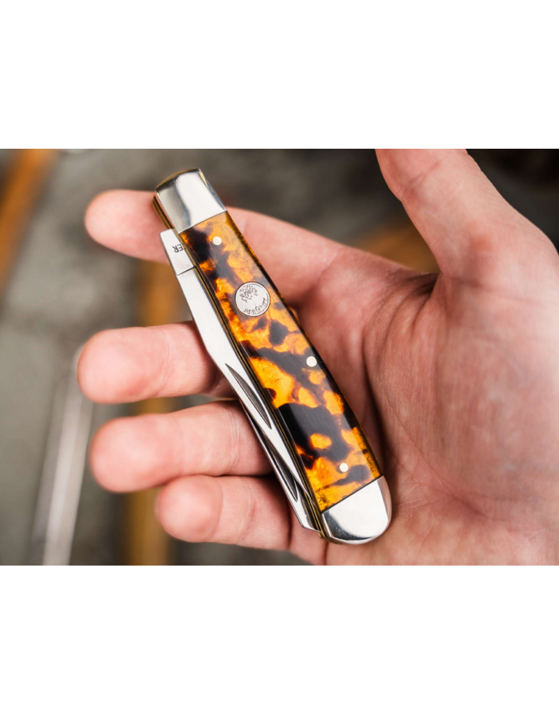 Böker Treebrand Trapper 2.0 Knife | Tortoise | 110810T