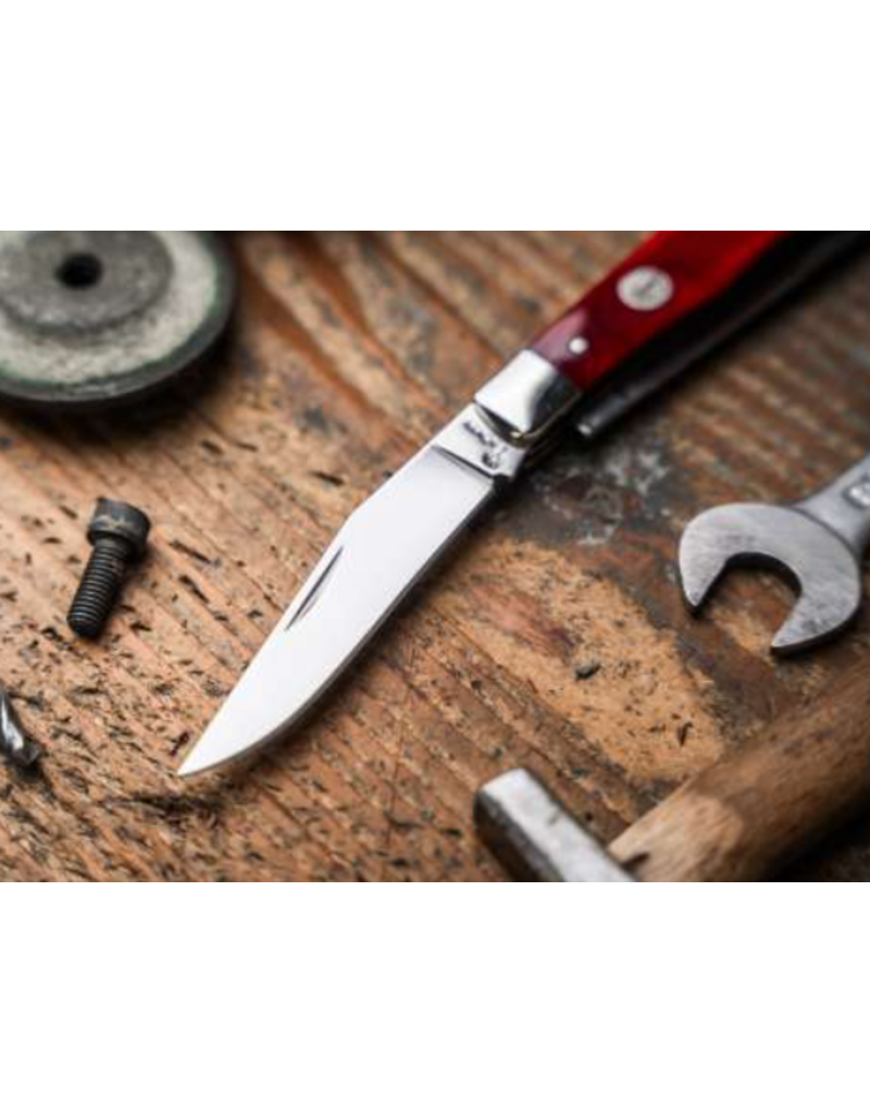 Böker Treebrand Trapper Knife | Smooth Red | 110830