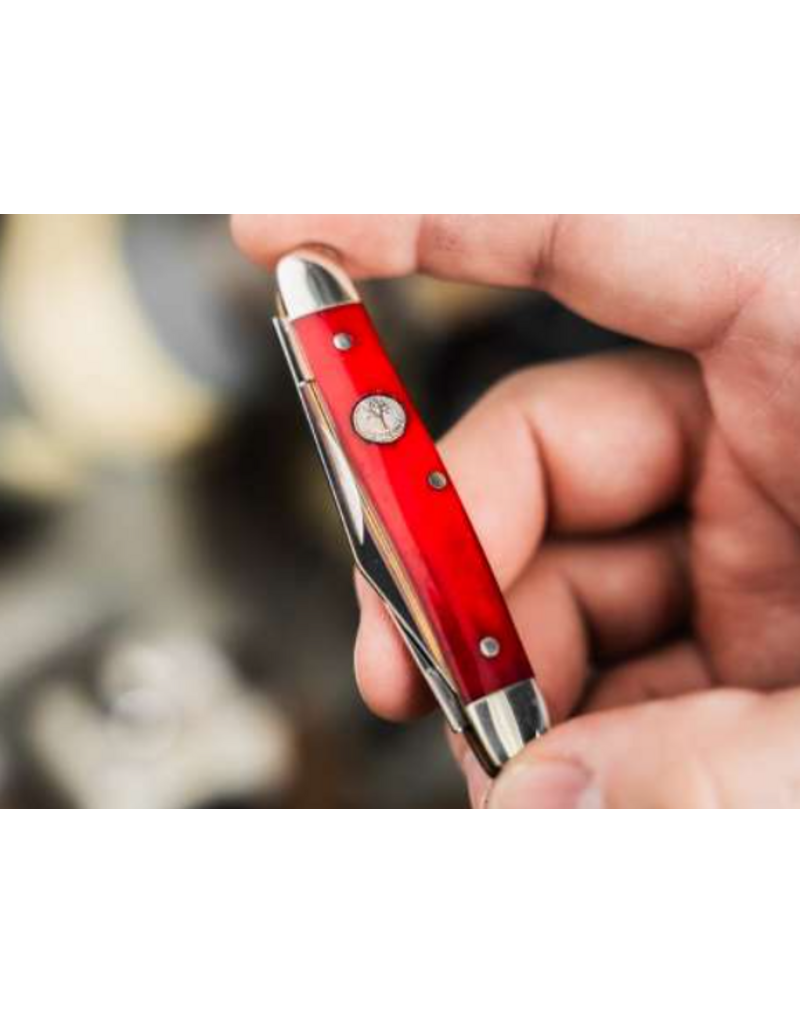 Böker Treebrand Pen Knife | Smooth Red | 110844
