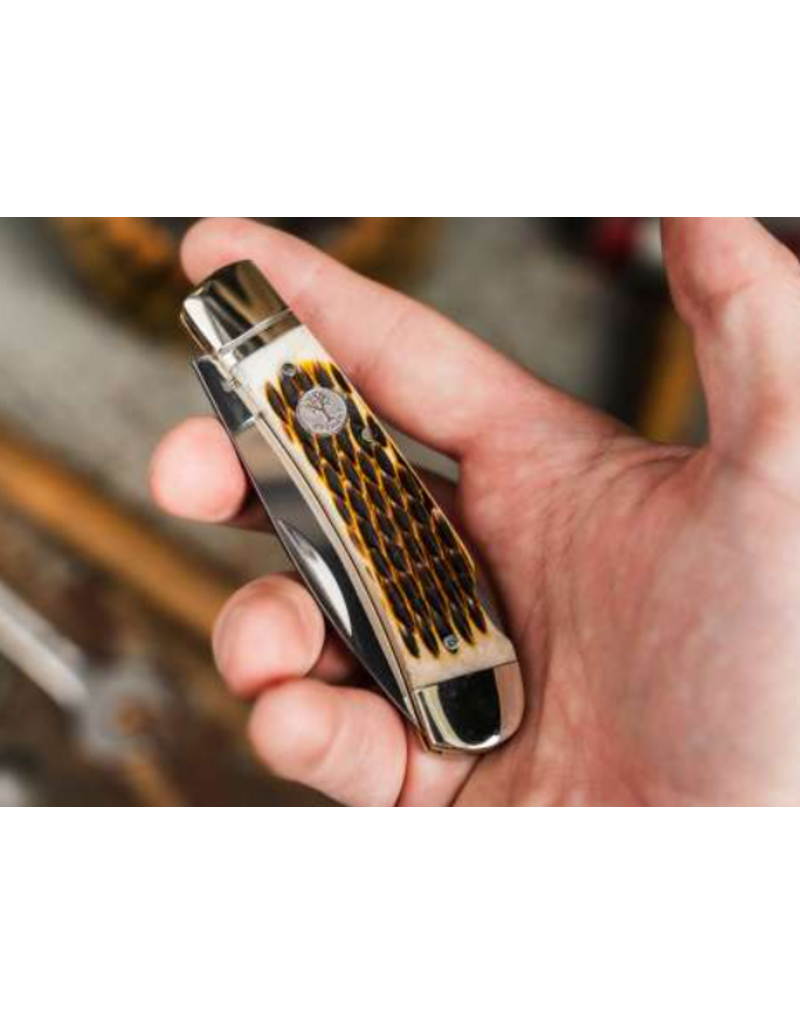 Böker Treebrand Lockback Knife | Jigged Bone | 110891