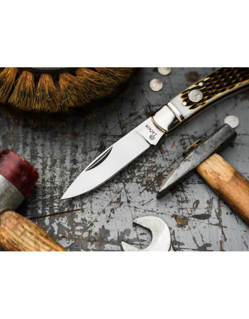 Böker Treebrand Lockback Knife | Jigged Bone | 110891