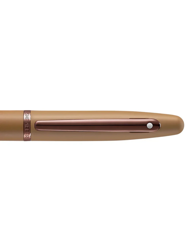 Sheaffer Sheaffer VFM Fountain Pen | Coffee Edition Matte Brown W/ Regal Brown PVD Trim