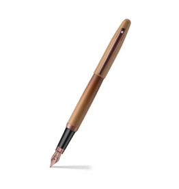 Sheaffer Sheaffer VFM Fountain Pen | Coffee Edition Matte Brown W/ Regal Brown PVD Trim