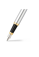 Sheaffer Sheaffer VFM Fountain Pen | Polished Chrome W/ Gold Trim