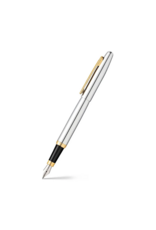 Sheaffer Sheaffer VFM Fountain Pen | Polished Chrome W/ Gold Trim