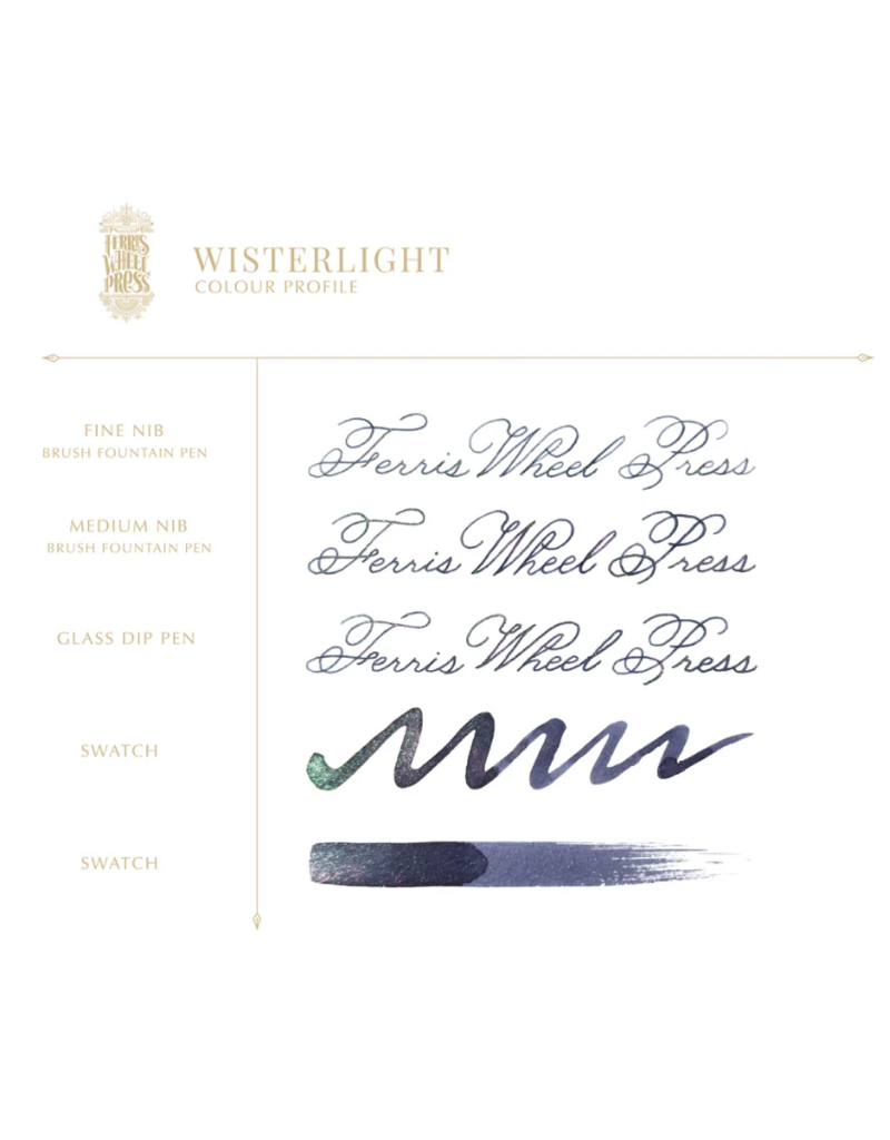 Ferris Wheel Press Fountain Pen Ink | Wisterlight | 20ml