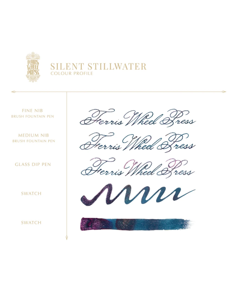 Ferris Wheel Press Fountain Pen Ink | Silent Stillwater | 20ml