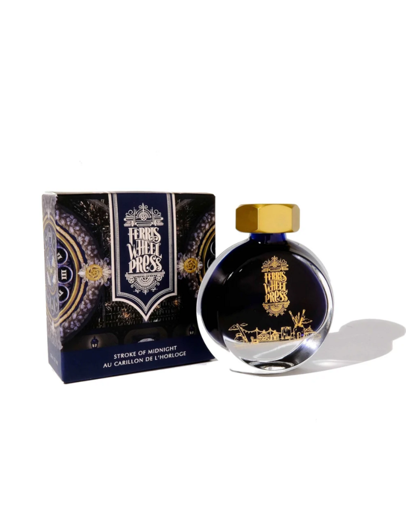 Ferris Wheel Press Fountain Pen Ink | Stroke of Midnight | 38ml