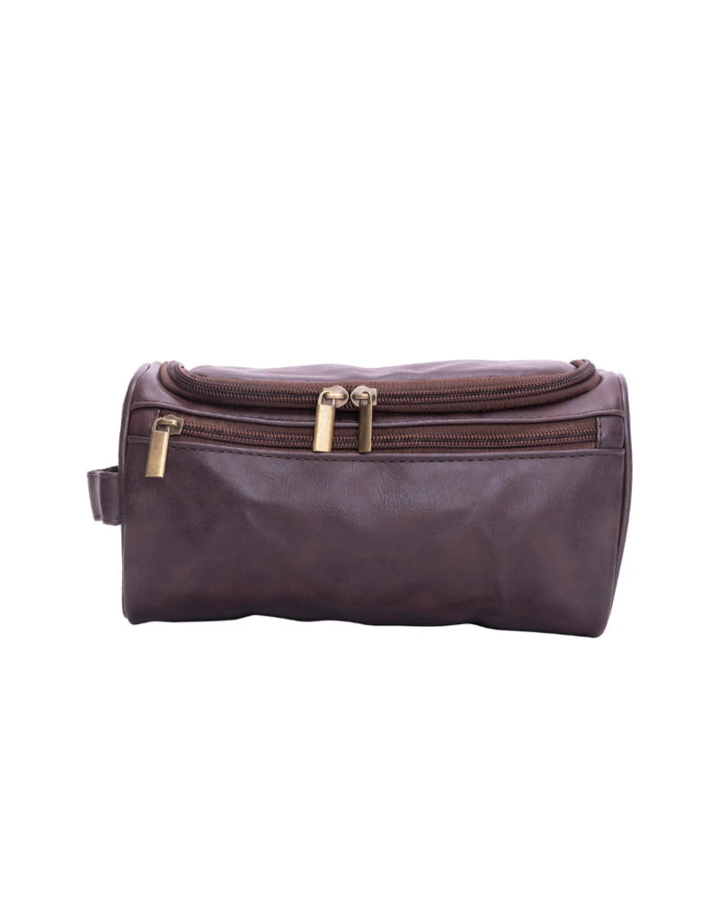 Gentlemen's Travel Dopp Kit | Brown