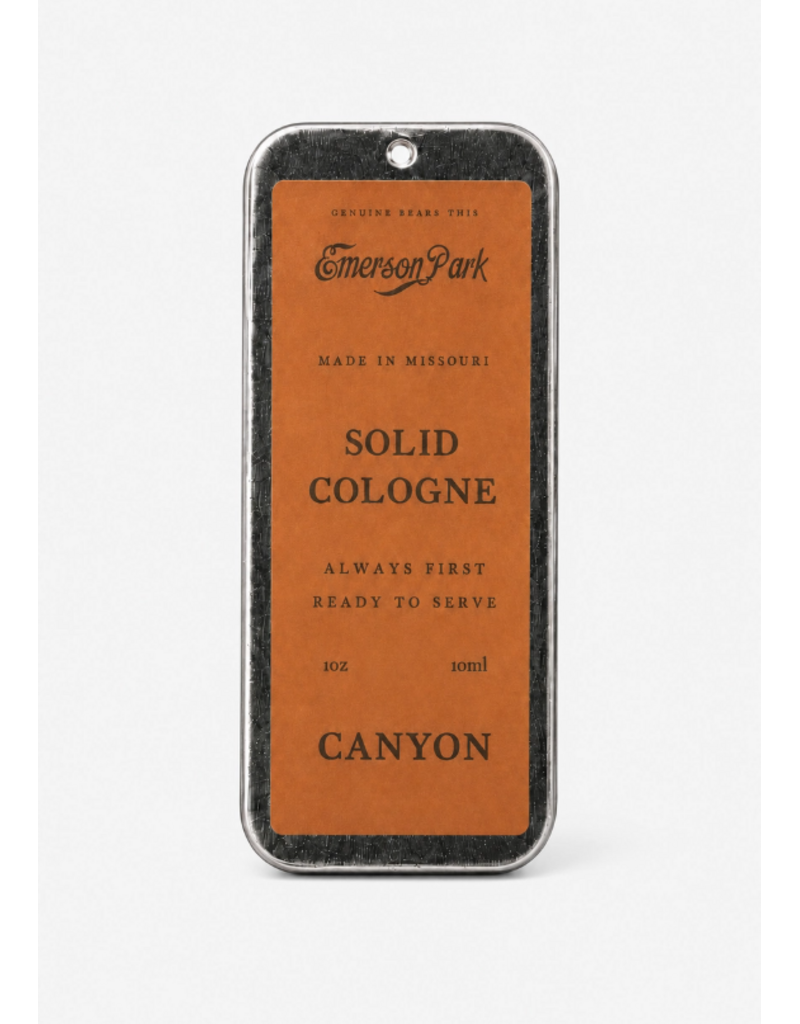 Emerson Park Emerson Park Solid Cologne | 1 oz | Canyon