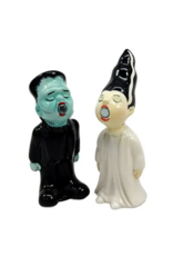 Pacific Giftware Salt & Pepper Shaker Set | Mr. & Mrs. Frankenstein