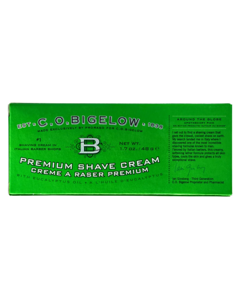 C.O. Bigelow C.O. Bigelow Premium Shave Cream | Travel Size Tube