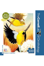 New York Puzzle Co. Puzzle | American Goldfinches | 100 pc