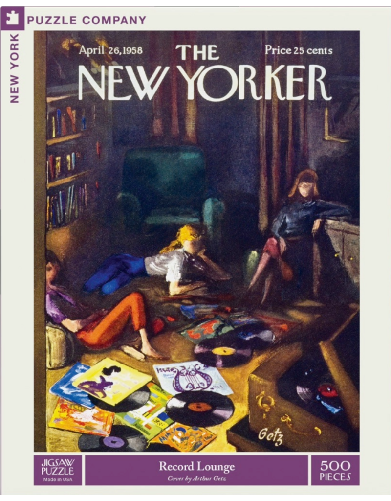 New York Puzzle Co. Puzzle | The Record Lounge | 500 pc