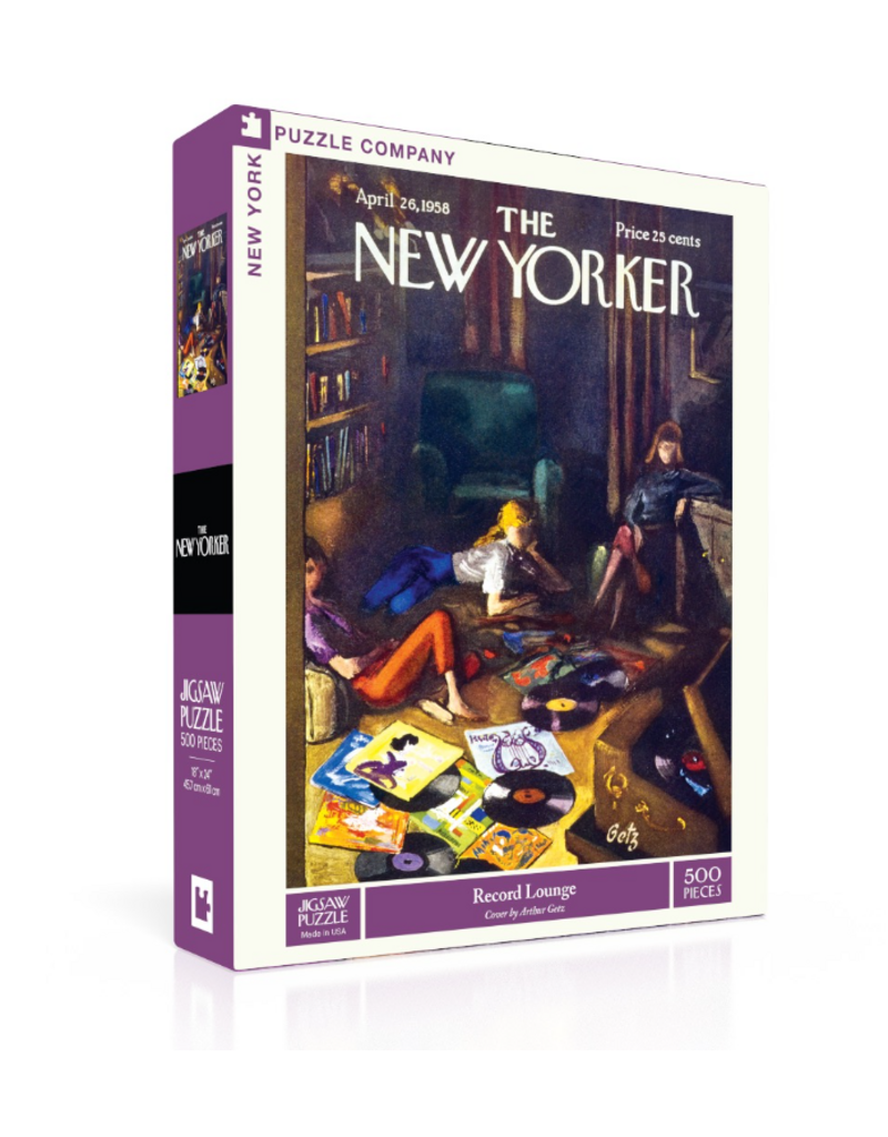 New York Puzzle Co. Puzzle | The Record Lounge | 500 pc