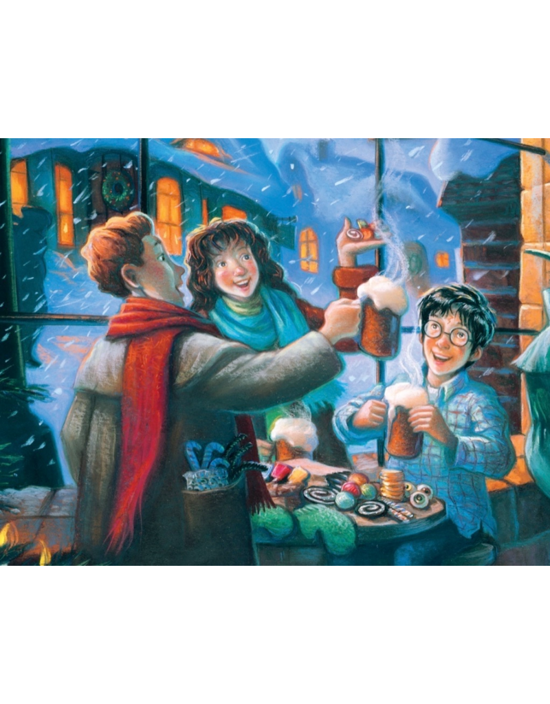 New York Puzzle Co. Mini Puzzle | Three Broomsticks | 100 pc