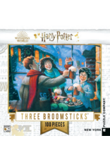 New York Puzzle Co. Mini Puzzle | Three Broomsticks | 100 pc